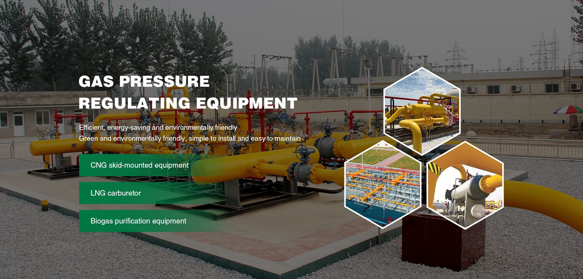 GAS PRESSURE REGULATING EQUIPMENT