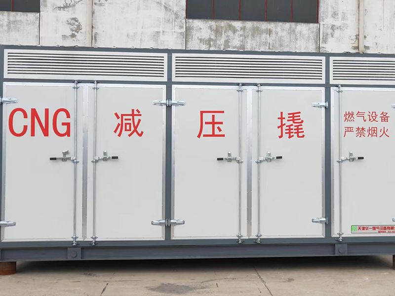 CNG Pressure Reducing Skid