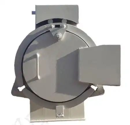 Stainless steel material clamp type buckle type tooth embedded quick opening blind plate hydraulic type