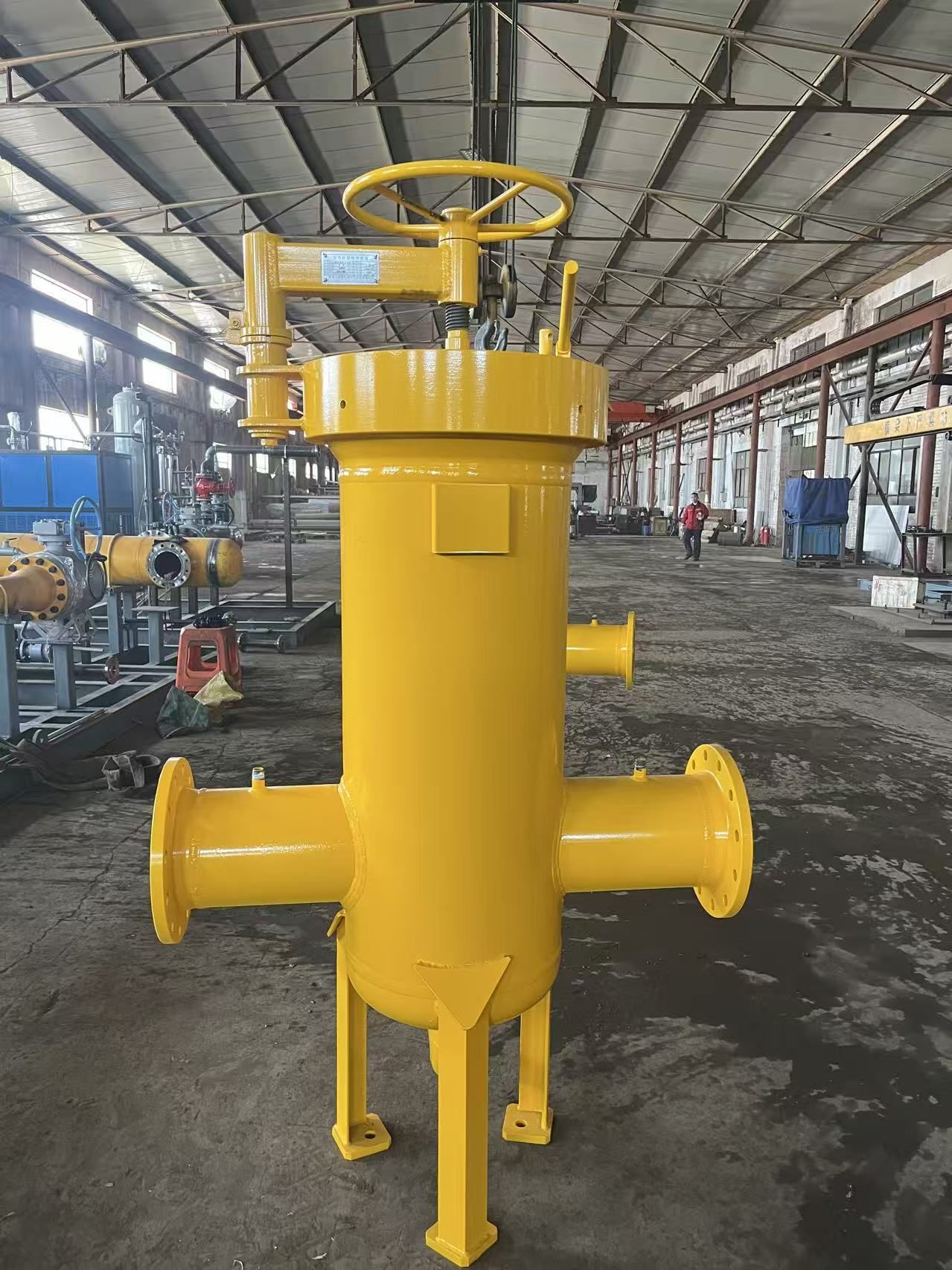 CNG station natural gas filter