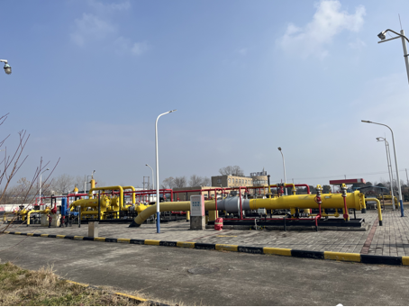 City Gas Distribution Pressure Regulating Metering Skid