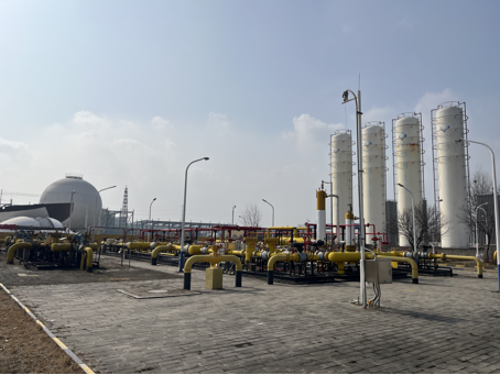 Industrial Natural Gas Regulating & Metering Skid Package