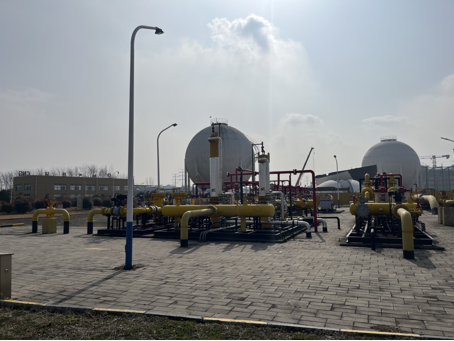 Industrial Natural Gas Regulating & Metering Skid Package