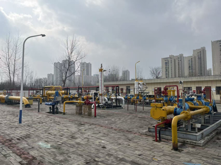 High Capacity City Gas Transmission Pressure Control Skid