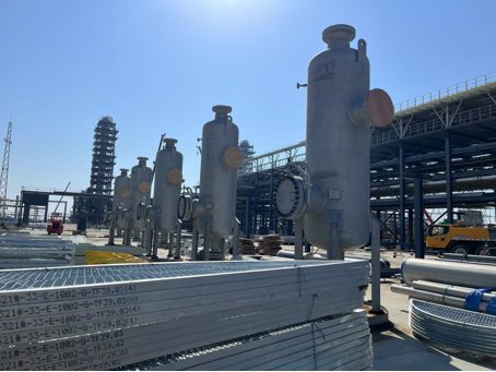 Water Bath Vaporizer and Condenser Heat Exchanger