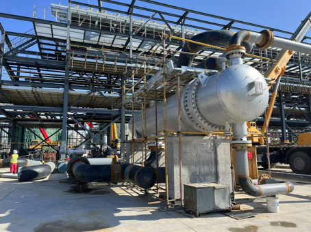 Water Bath Vaporizer and Condenser Heat Exchanger